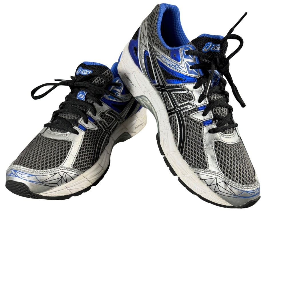 Asics GT-1000 Mens Running Shoes Silver Blue Black‎ NO INSOLES